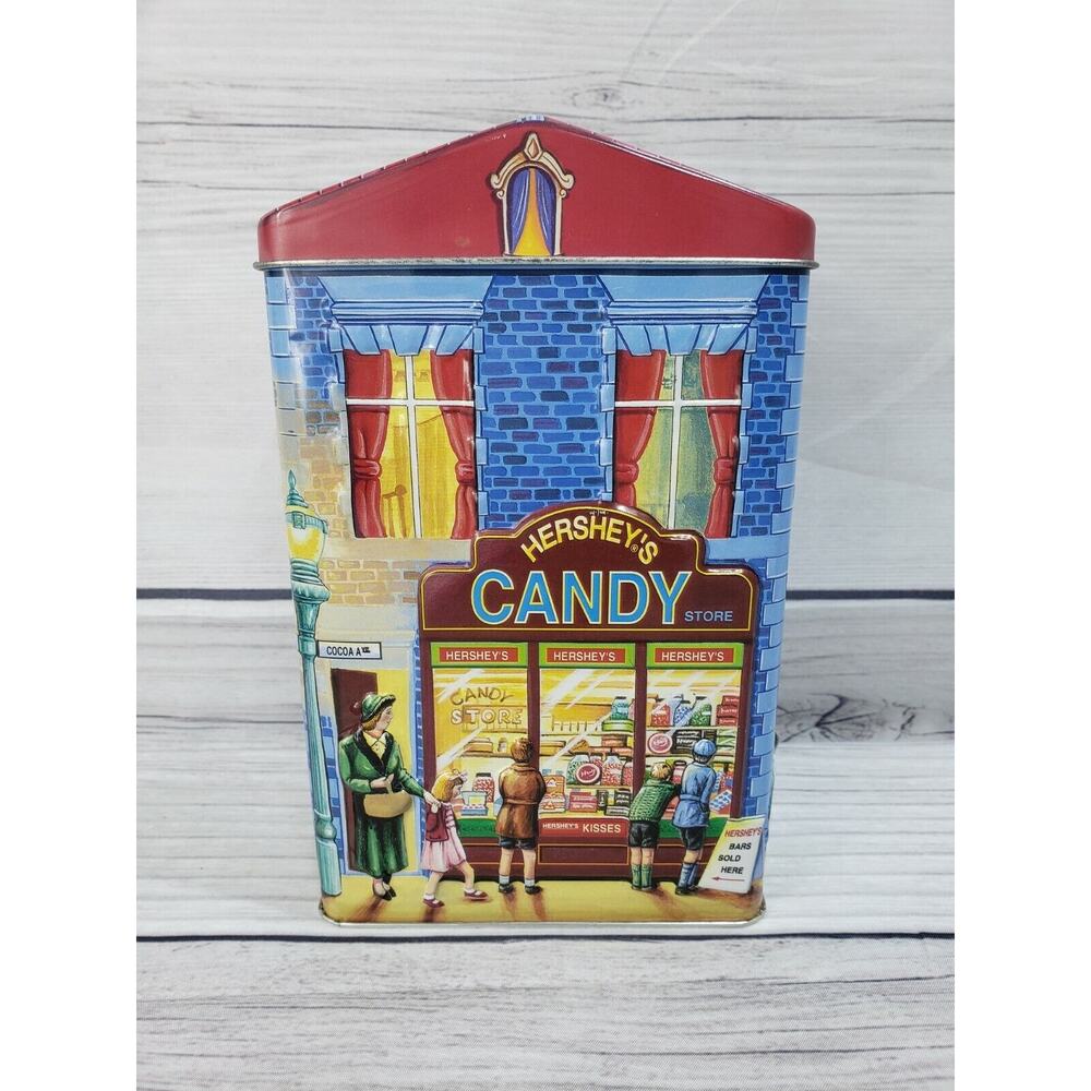 Hershey's Village Series Canister #1 Candy Store 2000 by Hershey Foods Corp